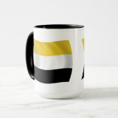 Tasse der Flagge Garifuna (Vorderseite Links)
