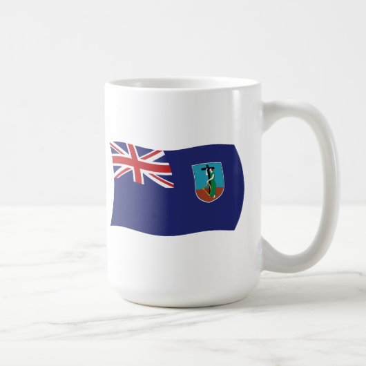 Tasse der Flagge Montserrat (Rechts)