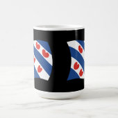 Tasse der Flagge von Frisien (Mittel)