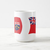 Tasse der Flagge von Ontario (Mittel)