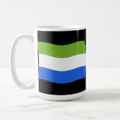 Tasse der Flagge von Sierra Leone (Links)