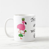 Tasse der Flamingo-Mutter Tages (Links)