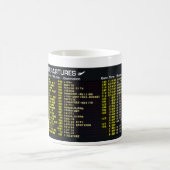 Tasse der Flughafenabfahrten (Mittel)
