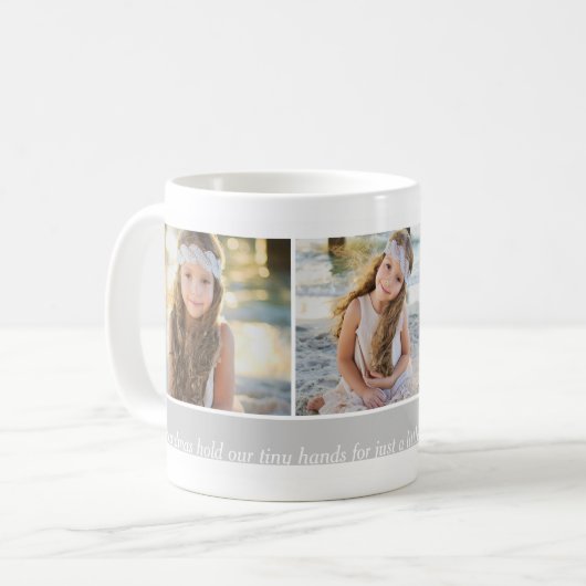 Tasse der Foto-Collagen-| (Vorderseite Links)