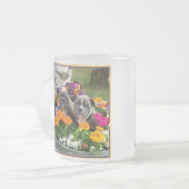 Tasse der französischen Bulldoggen (Vorderseite Links)