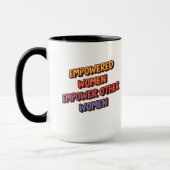 Tasse der Frauen - Geschenk der Inspirationsfrauen (Links)