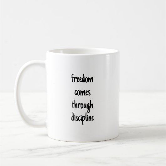 Tasse der Freiheit (Links)