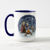 Tasse der Freunde von Santa Chris & Wilbur (Links)