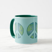 Tasse der friedlichen Erde (Vorderseite Links)