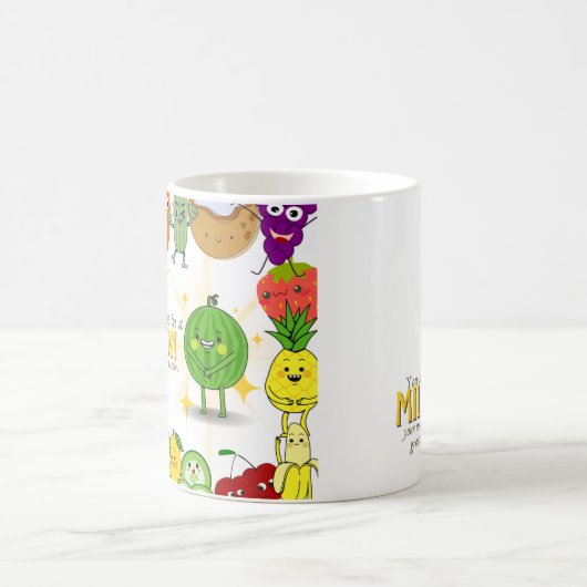 Tasse der Fruchtfarben (Mittel)