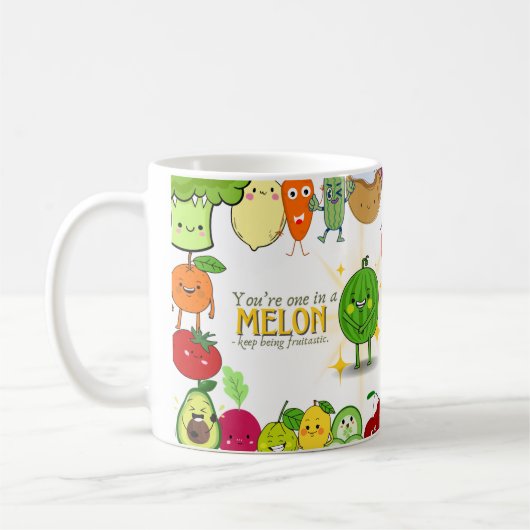 Tasse der Fruchtfarben (Links)