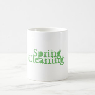 Tasse der Frühlingsreinigung