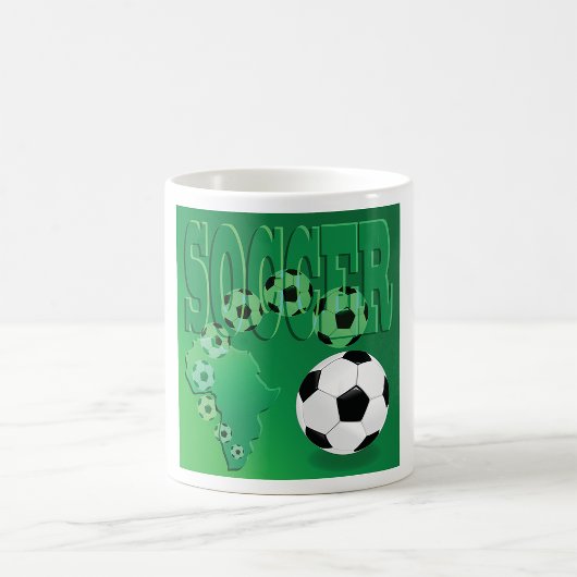 Tasse der Fußball-Balls