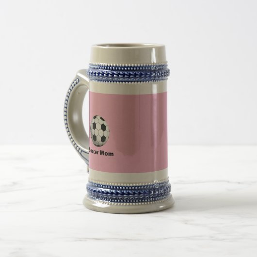 Tasse der Fußball-Mama (Vorderseite Links)