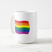 Tasse der Gay Pride-Bewegung (Vorderseite Links)