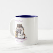 Tasse der Geburtstags-Zeit-(Hamster) (Vorderseite Links)