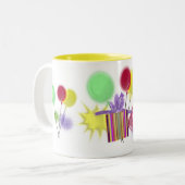 Tasse der Geburtstagspartei (Vorderseite Links)