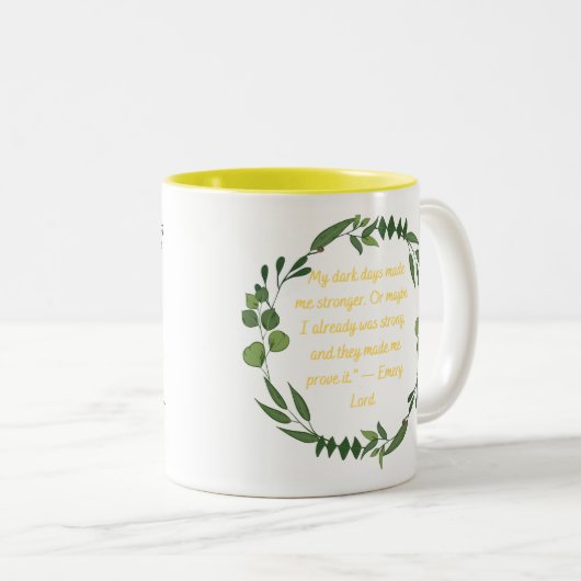 Tasse der Gelben Couch (VorderseiteRechts)