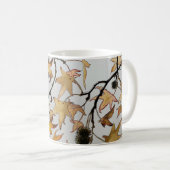 Tasse der gelben Herbstblätter (VorderseiteRechts)