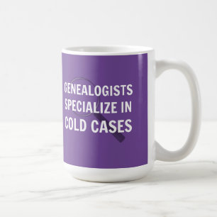 Tasse der Genealogie (Lila)