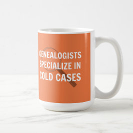Tasse der Genealogie (Orange)