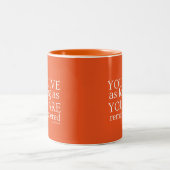Tasse der Genealogie (Orange) (Mittel)