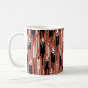 Tasse der geschmolzenen Kerze