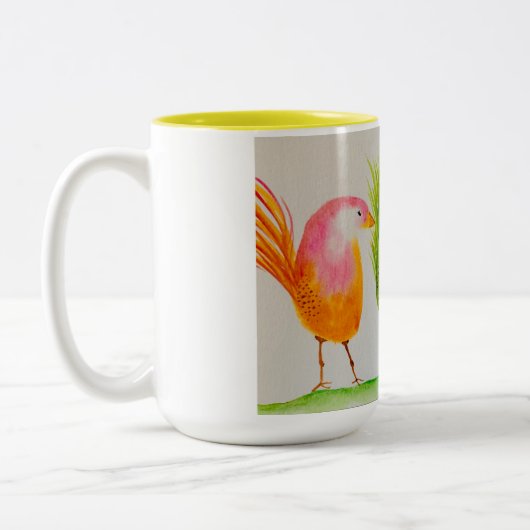 Tasse der gestrichenen Vögel (Links)