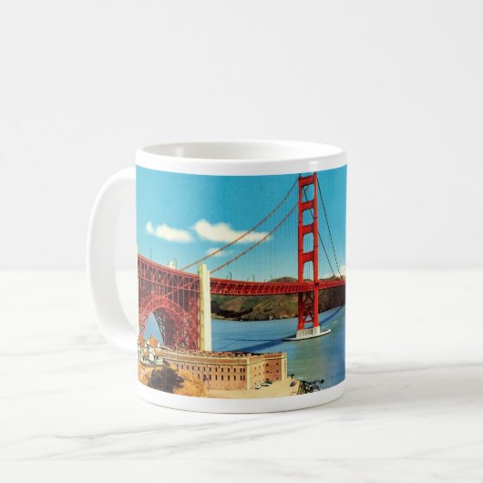 Tasse der Golden Gate Bridge (Vorderseite Links)