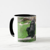 Tasse der Gorilla-012 (Vorderseite Links)