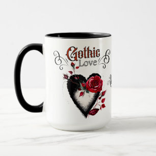 Tasse der gotischen Liebe