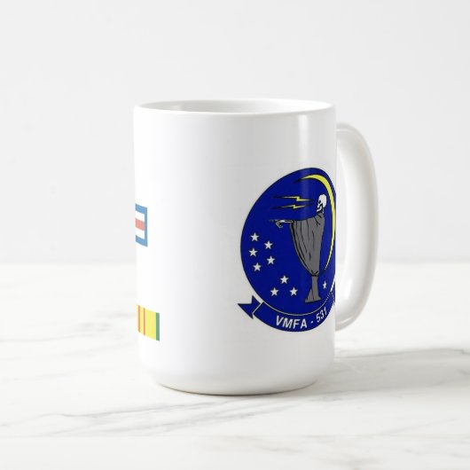Tasse "der grauen Geist-VMFA-531" (VorderseiteRechts)