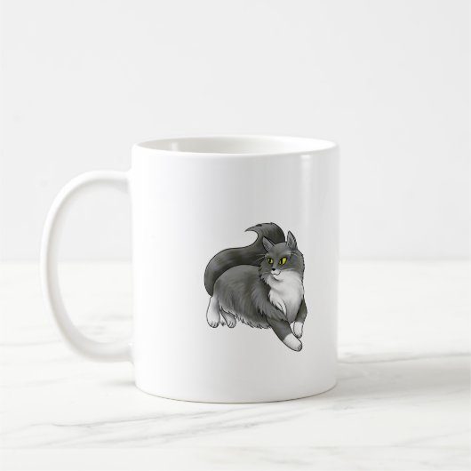 Tasse der Graukatze (Links)
