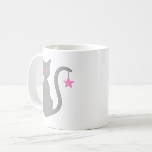 Tasse der Graukatze (Vorderseite Links)