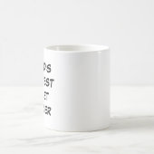 Tasse "Der größte Ballettlehrer der Welt" (Mittel)