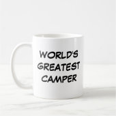 Tasse "Der größte Camper der Welt" (Links)