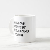 Tasse "Der größte Cheerleader der Welt" (Vorderseite Links)