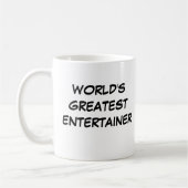 Tasse "Der größte Entertainer der Welt" (Links)