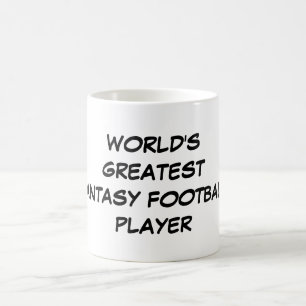 Tasse "Der größte Fantasy-Fußballspieler der We