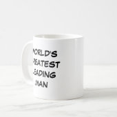 Tasse "Der größte führende Mann der Welt" (Vorderseite Links)