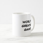 Tasse "Der größte Gamer der Welt" (VorderseiteRechts)