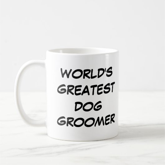 Tasse "Der größte Hund der Welt" (Links)