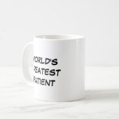 Tasse "Der größte Patient der Welt" (Vorderseite Links)