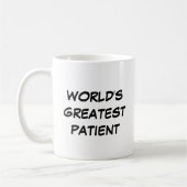 Tasse "Der größte Patient der Welt" (Links)