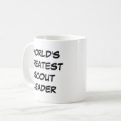 Tasse "Der größte Pfadfinder der Welt" (Vorderseite Links)