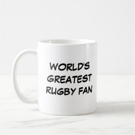 Tasse "Der größte Rugby-Fan der Welt"