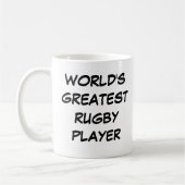 Tasse "Der größte Rugby-Spieler der Welt" (Links)