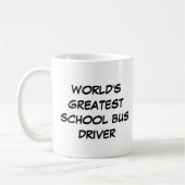 Tasse "Der größte Schulbusfahrer der Welt" (Links)