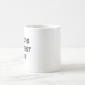 Tasse "Der größte Skifahrer der Welt" (Mittel)