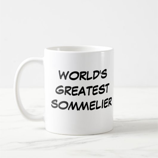 Tasse "Der größte Sommelier der Welt" (Links)